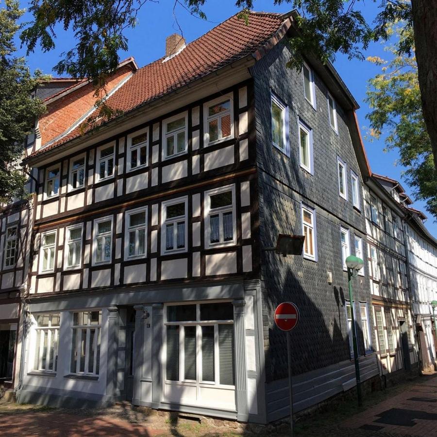 Ferienwohnung Barrierefreie Unterkunft - Fachwerk mit Flair Osterode am Harz Exterior foto